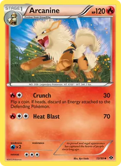 Kaart Arcanine