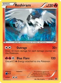 Kaart Reshiram
