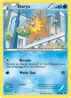 Kaart Staryu