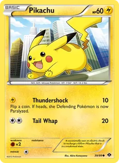Kaart Pikachu