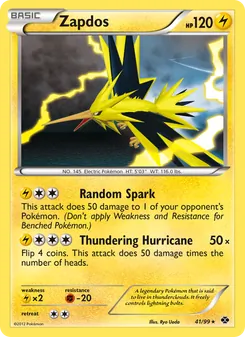 Kaart Zapdos