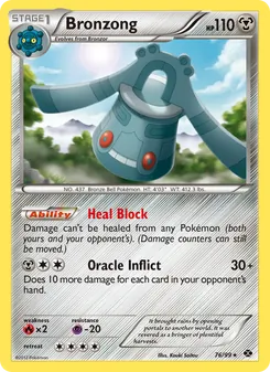 Kaart Bronzong