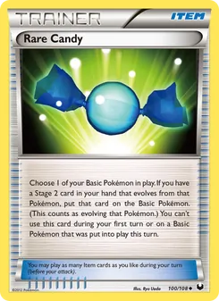 Kaart Rare Candy