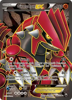 Kaart Groudon-EX