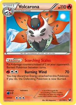 Kaart Volcarona