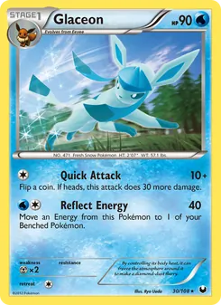 Kaart Glaceon