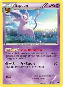 Kaart Espeon