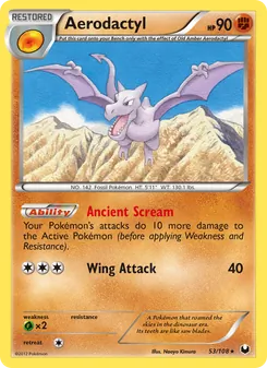 Kaart Aerodactyl