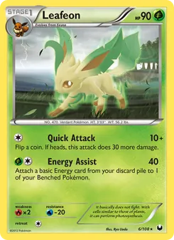 Kaart Leafeon