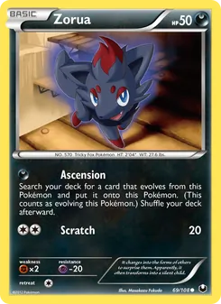 Kaart Zorua