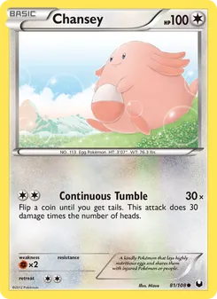 Kaart Chansey