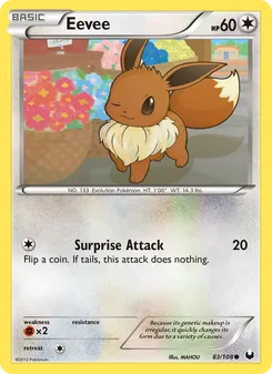 Kaart Eevee
