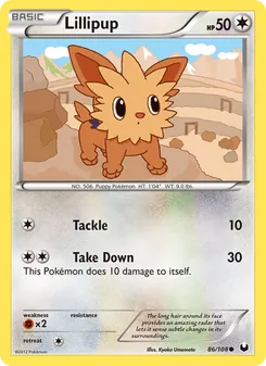 Kaart Lillipup
