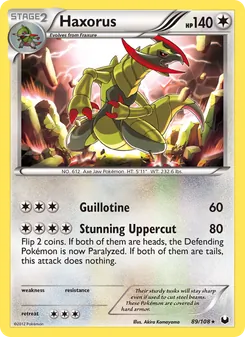 Kaart Haxorus