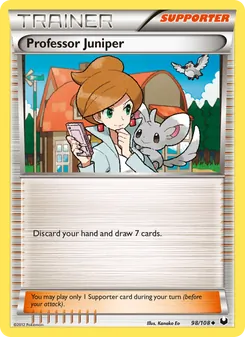 Kaart Professor Juniper