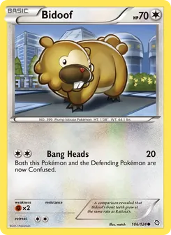 Kaart Bidoof