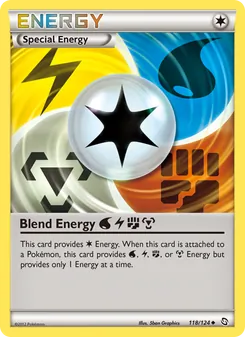 Kaart Blend Energy Water Lightning Fighting Metal