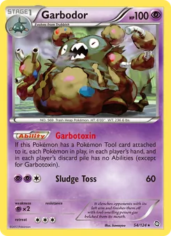 Kaart Garbodor