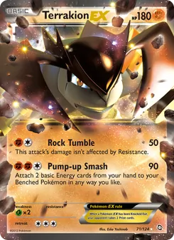 Kaart Terrakion-EX