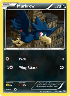 Kaart Murkrow
