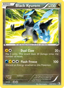 Kaart Black Kyurem