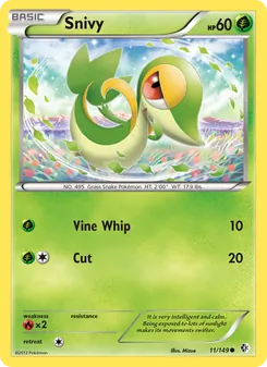 Kaart Snivy