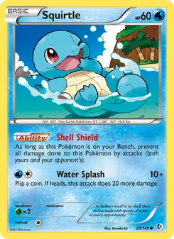 Kaart Squirtle