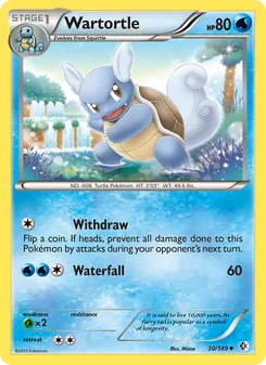 Kaart Wartortle