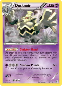 Kaart Dusknoir
