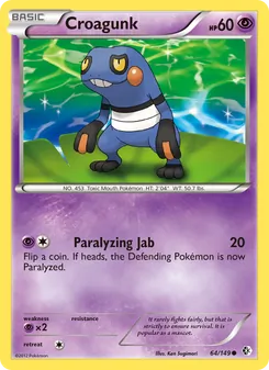 Kaart Croagunk