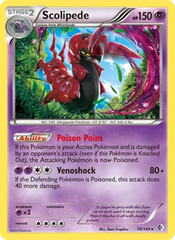 Kaart Scolipede