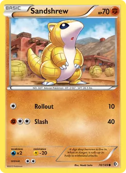 Kaart Sandshrew