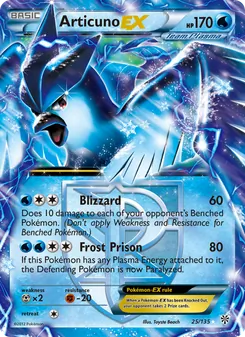 Kaart Articuno-EX