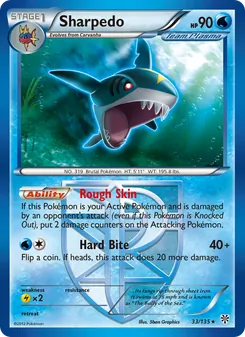 Kaart Sharpedo