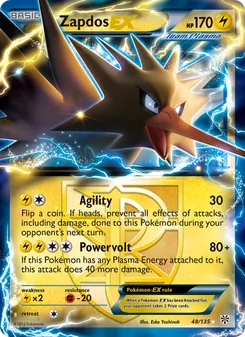 Kaart Zapdos-EX
