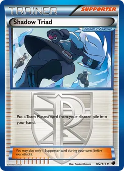 Kaart Shadow Triad