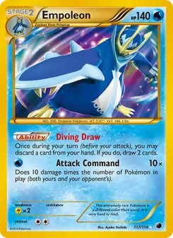 Kaart Empoleon