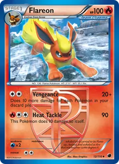 Kaart Flareon