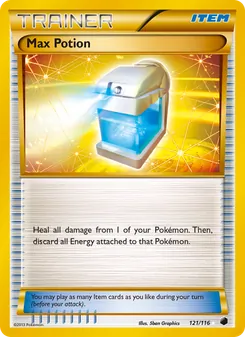 Kaart Max Potion