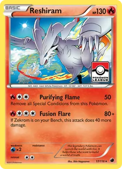 Kaart Reshiram