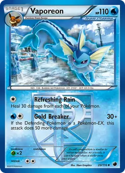 Kaart Vaporeon