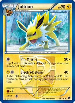 Kaart Jolteon