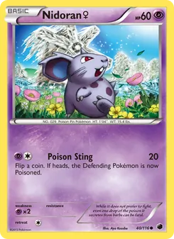 Kaart Nidoran♀
