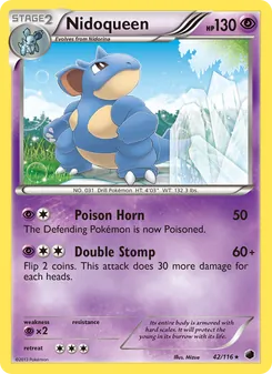 Kaart Nidoqueen