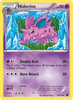 Kaart Nidorino