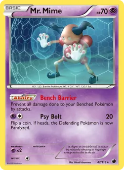 Kaart Mr. Mime