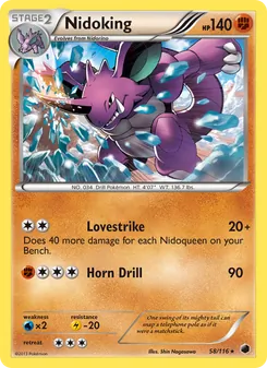 Kaart Nidoking
