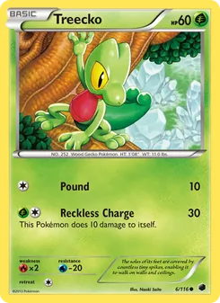 Kaart Treecko