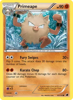 Kaart Primeape