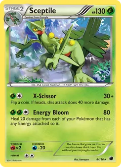 Kaart Sceptile